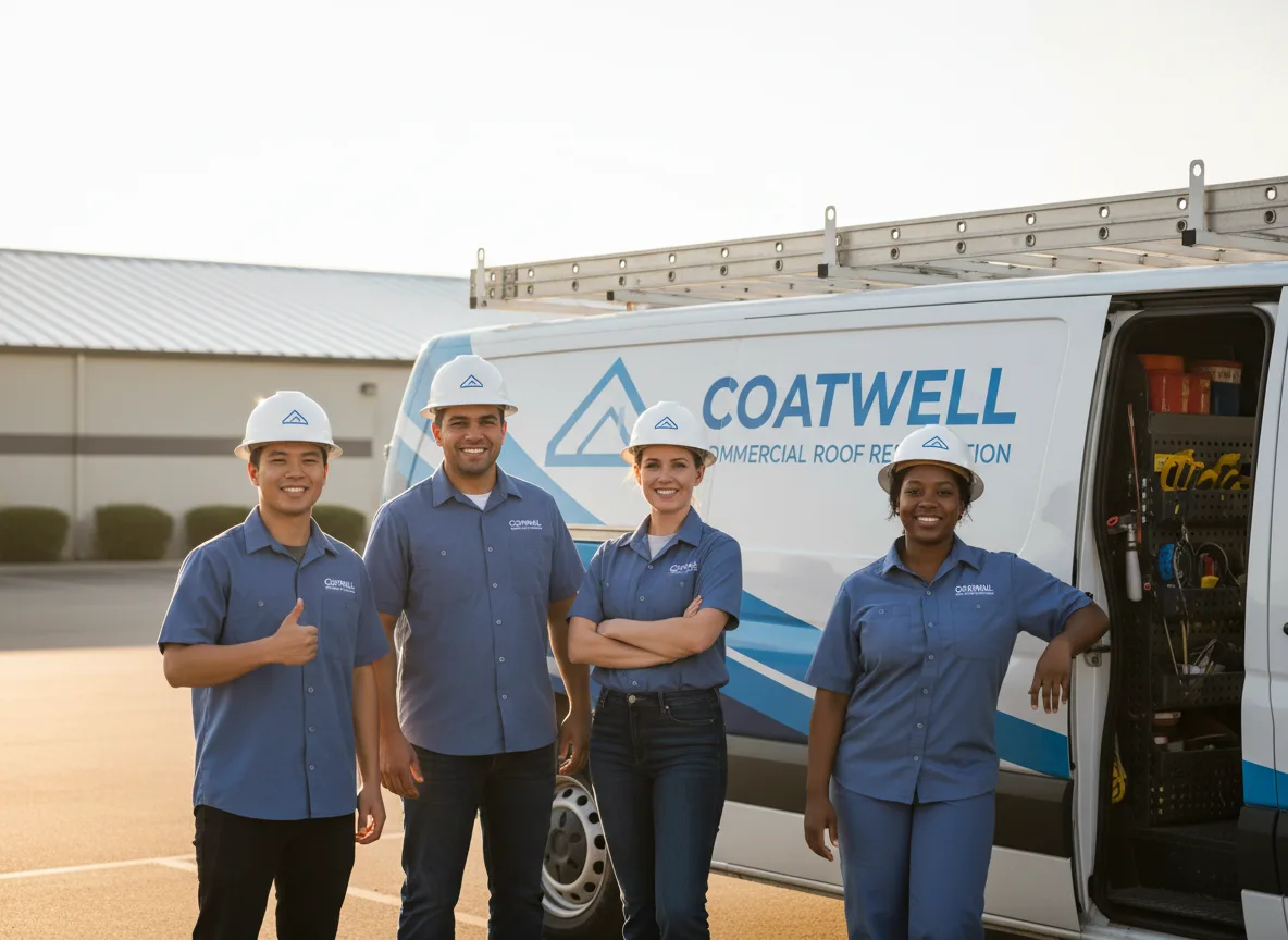 Commercial roof coating company in Coram, NY